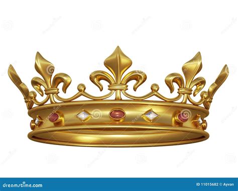 gold crown  jewels stock photography image
