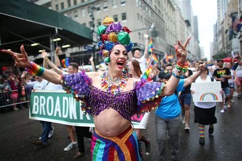 a celebration of gay pride and a supreme court ruling the new york times