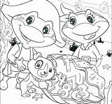 Coloring Pages Frog Leapfrog Toad Getcolorings Printable sketch template
