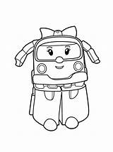 Poli Robocar Coloring Dessin Imprimer Pages Kids Coloriage Jeanne Serge Et Cute Colorier Printable Justcolor Print sketch template