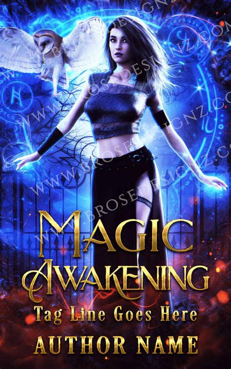 magic awakening  book cover designer