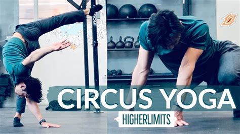 minute advanced circus yoga routine youtube