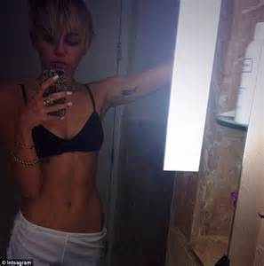 Narcissistic Miley Cyrus Poses In Shorts And Bra For