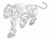Voltron Defender Legendary Lion Coloringpagesfortoddlers sketch template
