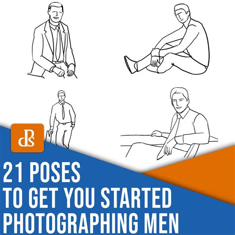 Male Poses 21 Sample Poses To Get You Started Photographing Men