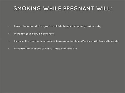 Smoking During Pregnancy By Kalia Glenn