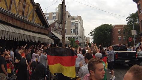 Germany Fans Celebrate 2014 Fifa World Cup Championship In