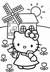 Kitty Hello Coloring Pages Printable Sheet Cute Kids Characters Print Spring Ausmalbilder Colouring Sheets Printables sketch template