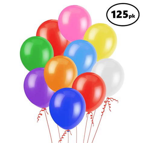 assorted color   party balloons perfect  kids birthday parties