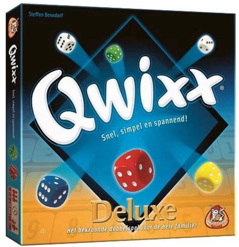 qwixx deluxe dobbelspel games bolcom