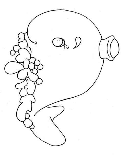 printable baby whale image  coloring pages sketch coloring page