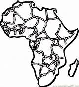 Coloring Africa African Pages Map Printable Results Color Getcolorings Print sketch template