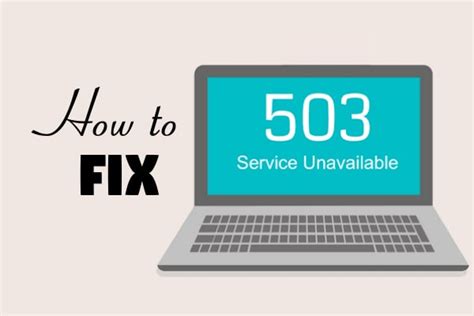 fix  service unavailable error  wordpress  easy steps