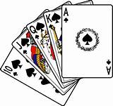 Poker Cards Card Playing Svg Vector Clipart sketch template