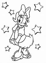 Daisy Duck Coloring Pages Donald Printable Disney Kids Mouse Para Mickey Colorear Dibujos Print Princess Clipart Girl Girls Minnie Color sketch template