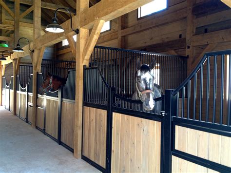 horse barn framing vermont timber works