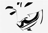 Vendetta Mask Drawing Anonymous Clipartmag sketch template