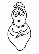 Barbapapa Kolorowanki Druku sketch template