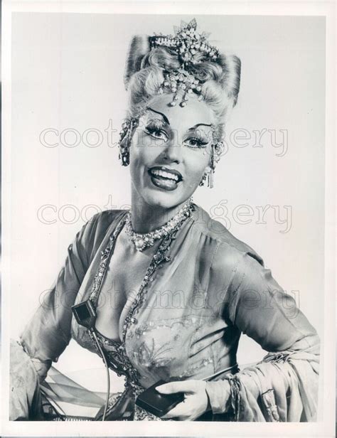 1954 press photo actress joan diener in kismet wearing heavy makeup