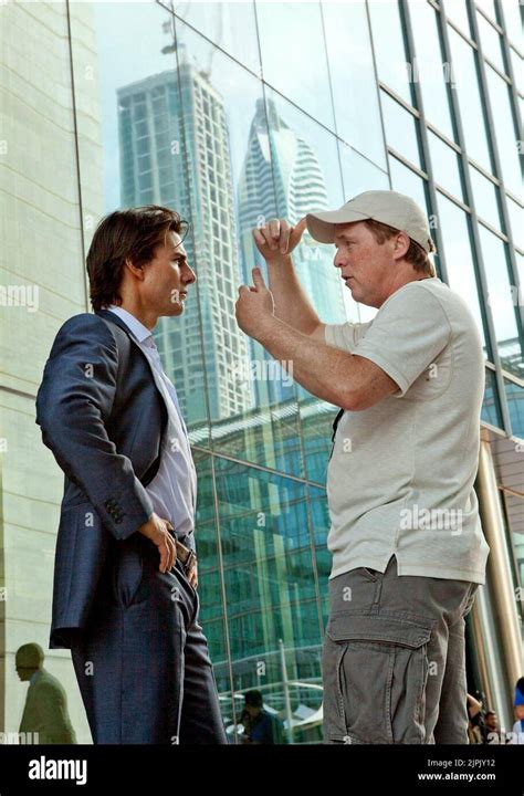 tom cruise brad bird mission impossible ghost protocol 2011 stock