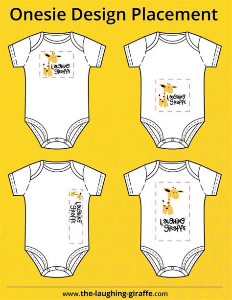 baby onesie printable template svg files  laughing giraffe