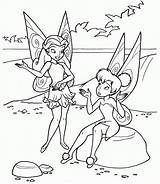 Coloring Tinkerbell Pages Treasure Lost Popular sketch template