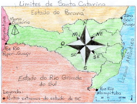 Amar Viver Educar Mapas Santa Catarina