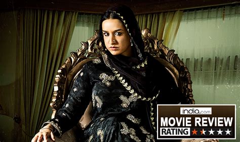 haseena parkar movie review shraddha kapoor s film falls short of becoming the daddy of