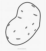 Potato Pinclipart sketch template