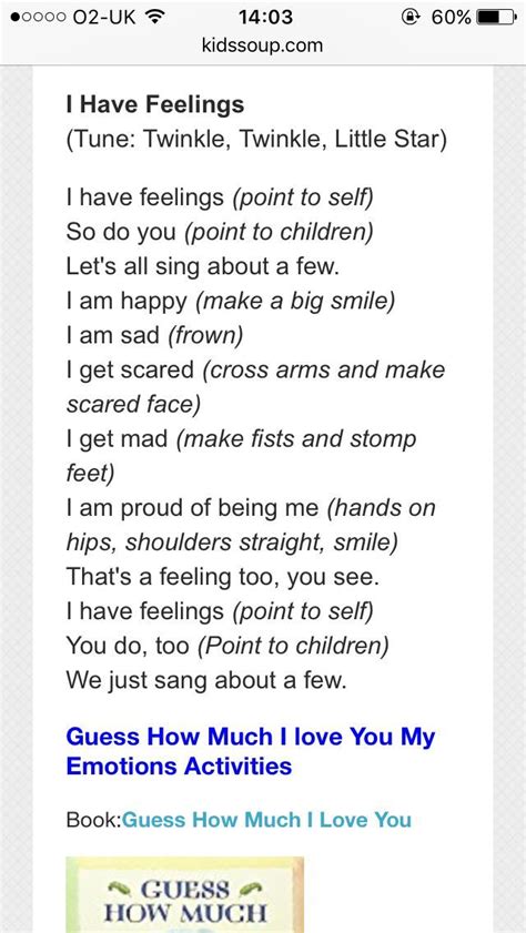 feelings song  session  emotions preschool kindergarten songs