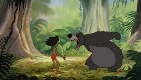 jungle book mowgli gif thejunglebook mowgli baloo descubre comparte gifs el libro de