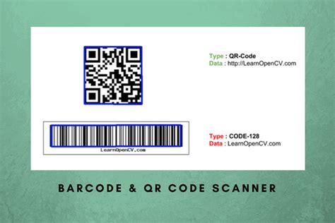 barcode  qr code scanner  zbar  opencv learnopencv
