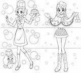 Precure Minami Haruka sketch template