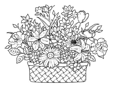 pretty flower coloring pages  getcoloringscom  printable