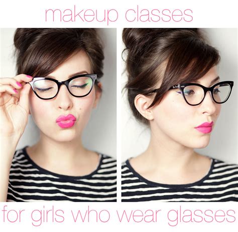makeup monday girls who wear glasses keiko lynn