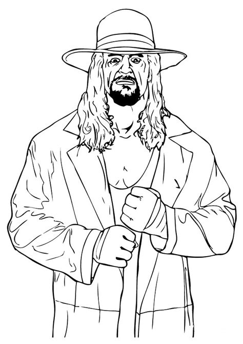 wrestling coloring pages books    printable