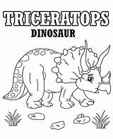 Triceratops Coloring Pages Dinosaurs Dinosaur Printable Print Color Sheet Topcoloringpages Children sketch template