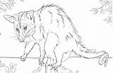 Coloring Pages Opossums Animals sketch template