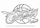 Cavaliers Logo Cleveland Draw Coloring Pages Drawing Nba Step Chicago Bulls Printable Color Learn Getcolorings Print Sketch Sports Getdrawings Search sketch template