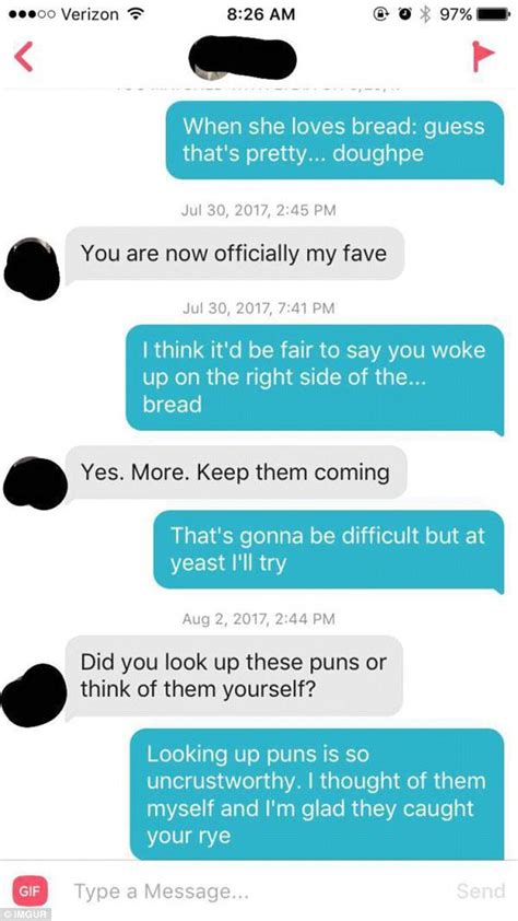 the very cheesy pick up lines used on tinder daily mail