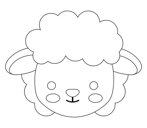 sheep head template