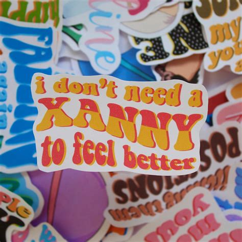 billie eilish xanny lyrics sticker  dont   xanny etsy