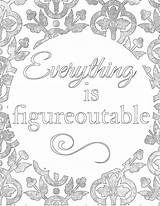Printable Quotes Figureoutable sketch template