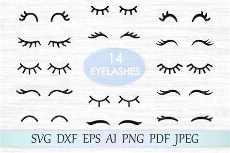 unicorn eyelash template   printable templates