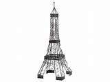 Tower Eiffel Coloring Pages Coloringme Printable sketch template