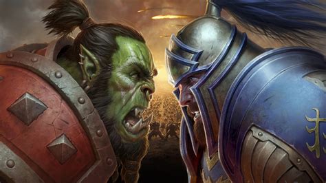 Horde Vs Alliance World Of Warcraft Battle For Azeroth 4k