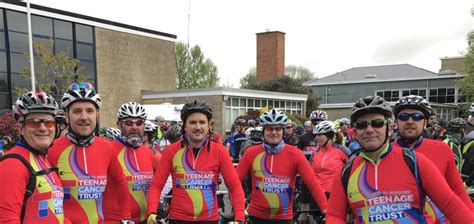 halsall raises over £2 000 for teenage cancer trust at cycling events
