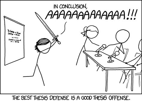 xkcd thesis defense