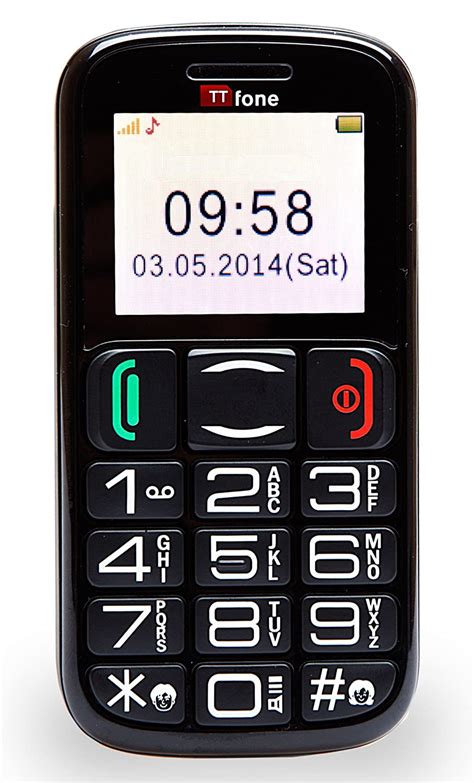 ttfone mercury  big button basic senior mobile phone simple unlocked