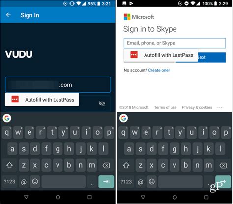 password manager  android oreo autofill